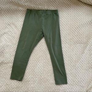 Toddler girls 4T colored organics cotton leggings